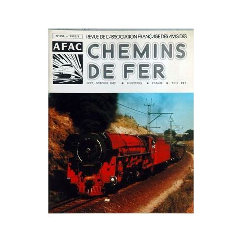 Chemins De Fer N° 356 Du 01/05/1982
