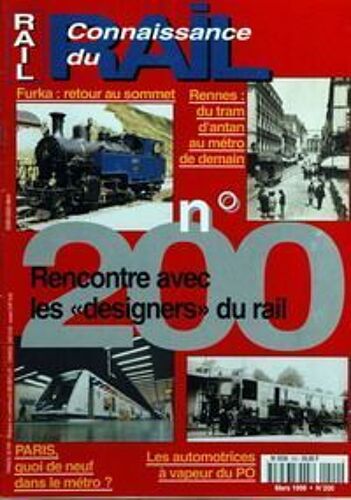 Connaissance Du Rail N° 200 Du 01/03/1998