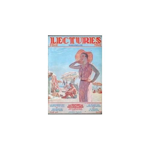 Lectures Pour Tous Du 01/08/1933