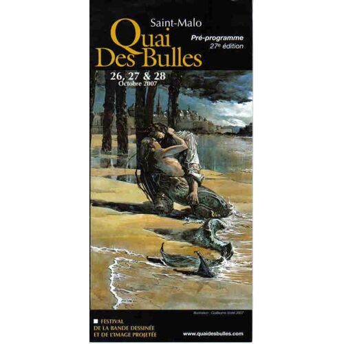 Programme Guillaume Sorel Pour Festival Bd Saint Malo 2007