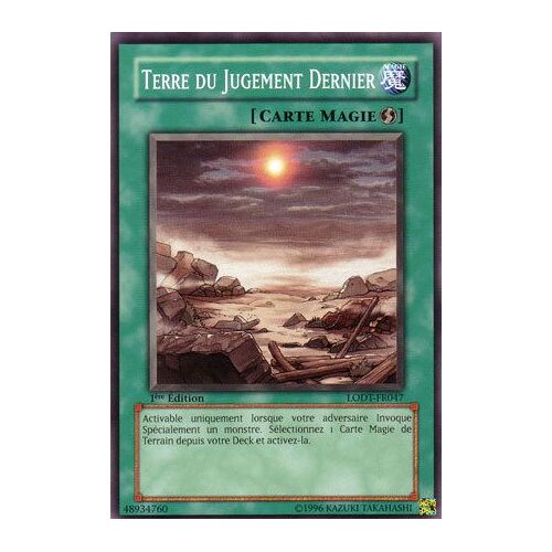 Carte Yu-Gi-Oh ! - Terre Du Jugement Dernier - Lodt-Fr047