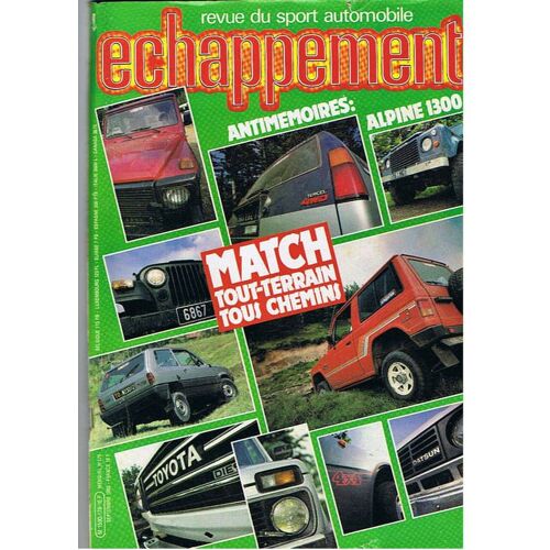 Echappement N° 179