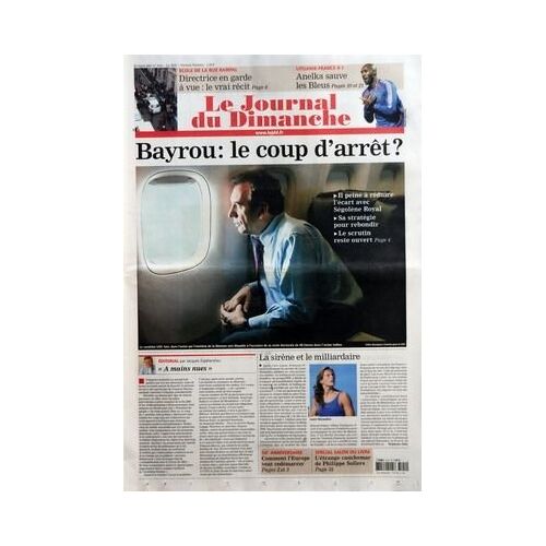 Journal Du Dimanche (Le) N° 3141 Du 25/03/2007