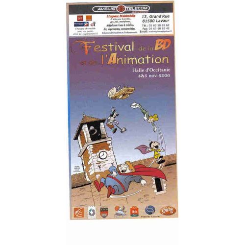 Programme Janvier Pour Festival Bd Lavaur 2006