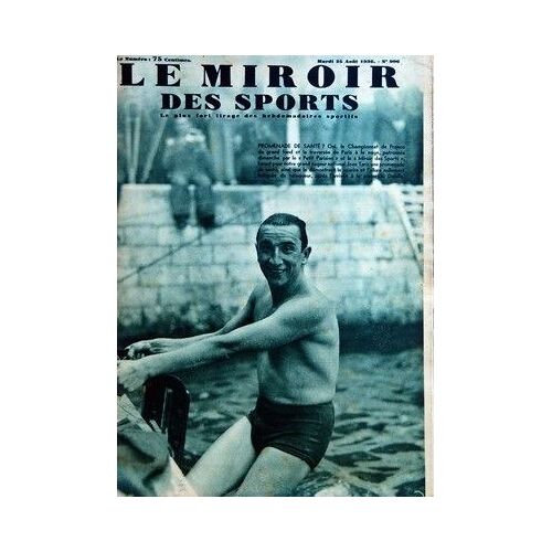 Miroir Des Sports (Le) N° 906 Du 25/08/1936