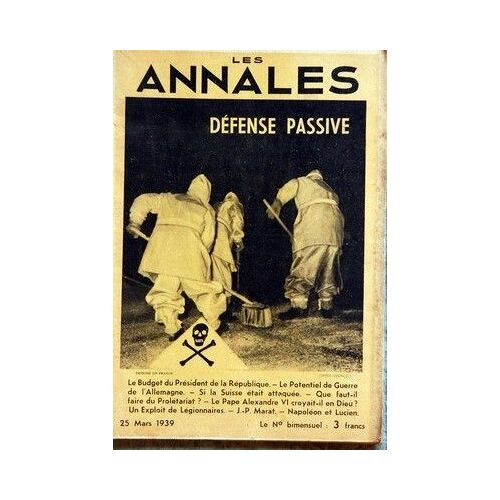 Annales (Les) Du 25/03/1939