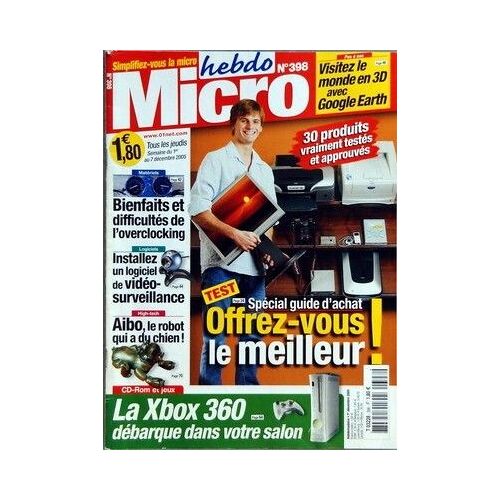 Micro Hebdo N° 398 Du 01/12/2005
