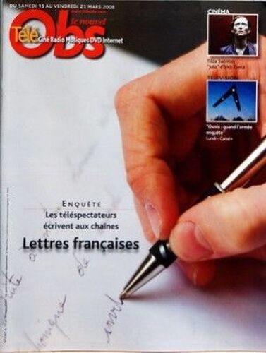 Nouvel Obs Tele (Le) N° 2262 Du 13/03/2008