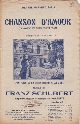 Chanson D'amour, La Plainte De Schubert