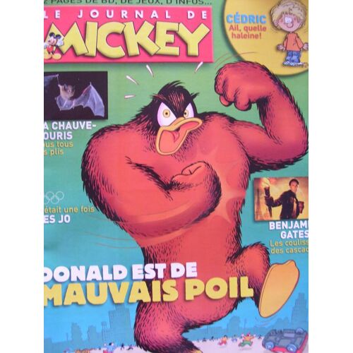 Le Journal De Mickey  N° 2930 : Donald Est De Mauvais Poil