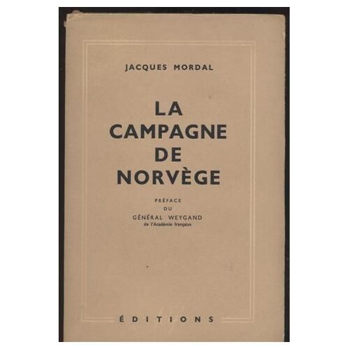 La Campagne De Norvège