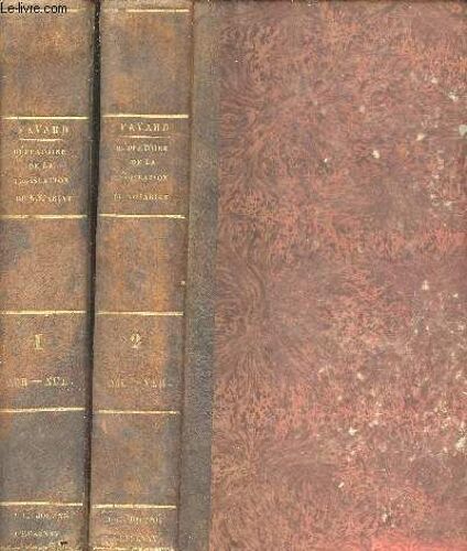 Répertoire De La Législation Du Notariat - En Deux Tomes - Tomes 1 + 2 - Tome 1 : Abr-Nul - Tome 2 : Obl-Ver - Seconde Édition.