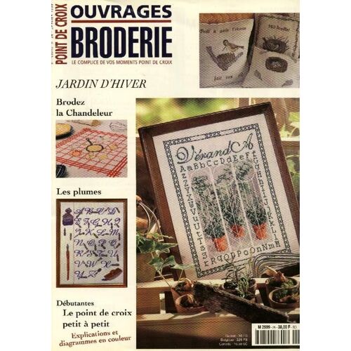 Point De Croix - Ouvrages Broderie - N° N°26 Jardin D'hiver