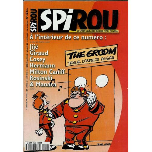 Spirou Magazine  N° 3222