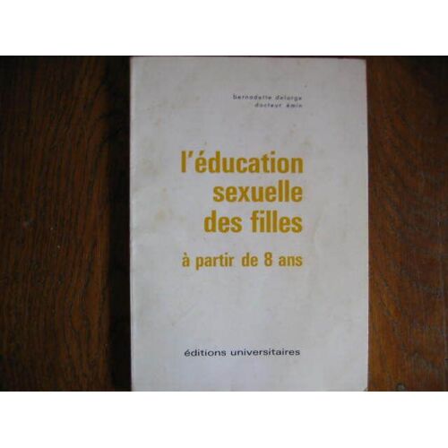 L'education Sexuelle Des Filles À Partir De 8 Ans