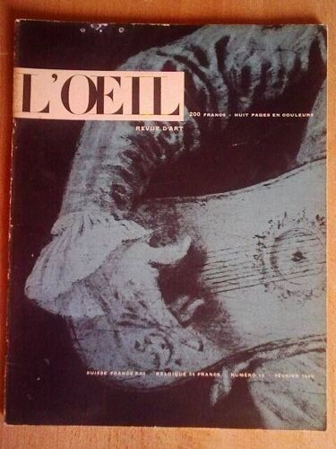L'oeil  N° 14 : Futurisme - Watteau - Vieira Da Silva 1956