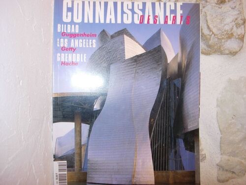 Connaissance Des Arts Decembre 1997  N° 545 : Bilbao Guggenheim - Los Angeles Getty - Grenoble Hache.