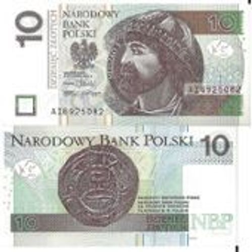 Billet De Banque 10 Dziesiec Zlotych - Narodowy Bank Polski - Pologne - Mieszko 1 - 1994
