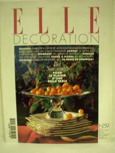 Elle Decoration - N°:59 - 01/11/1995