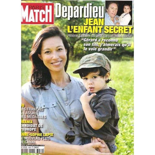 Paris Match  N° 3089 : Depardieu: Jean L'enfant Secret