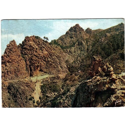Carte Postale, France, Corse ( 20 ), Les Calanques, Le Chalet Des Roches Bleues