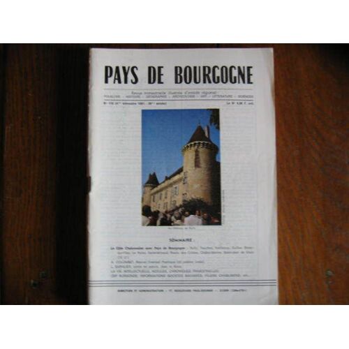 Pays De Bourgogne  1981  N° 116 : Bissey Sur Fley Rully Touches .. Cote Chalonnaise