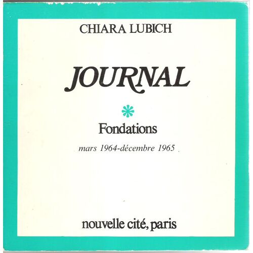 Journal - Fondations - Mars 1964 - Décembre 1965