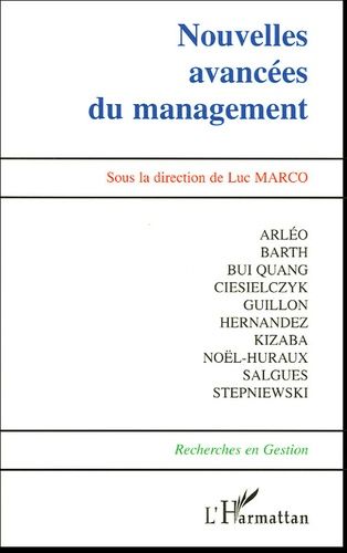 Nouvelles Avancées Du Management