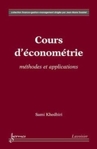 Cours D'économétrie : Méthodes Et Applications