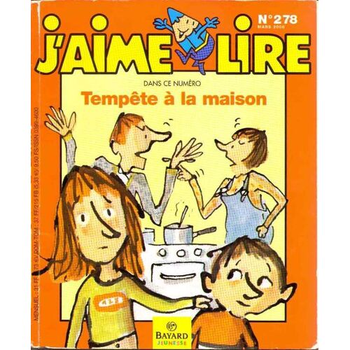J'aime Lire N°278 De 2000 : Tempete A La Maison