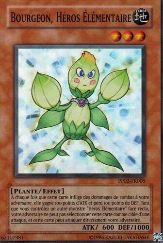 Yu-Gi-Oh! - Bourgeon, Héros Élémentaire -  Pp02-Fr005