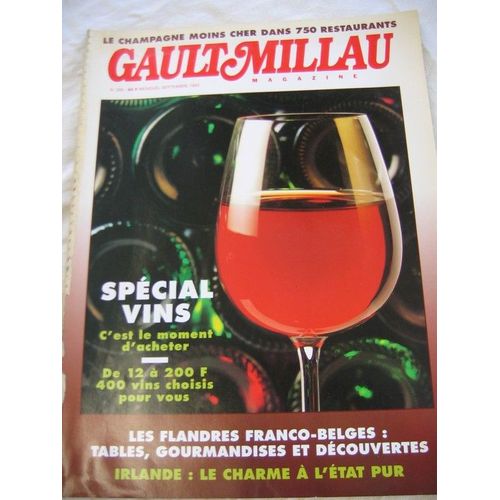 Gault Et Millau Magazine  N° 288 : Spécial Vins