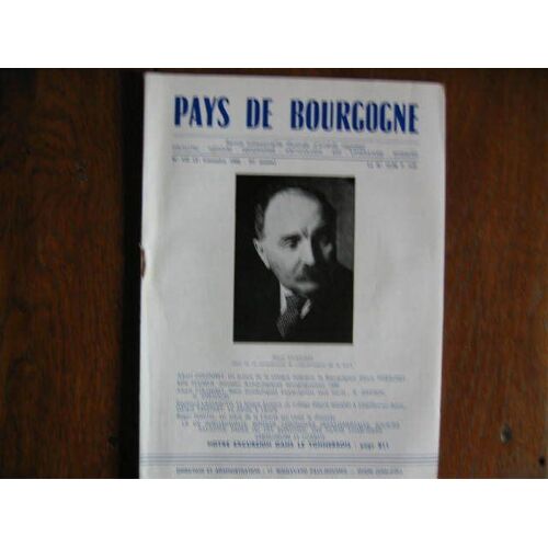 Pays De Bourgogne  1986  N° 135 : Albert Thibaudet Colombet Regnier: Lazzarotti Taverdet  Le Tonnerrois