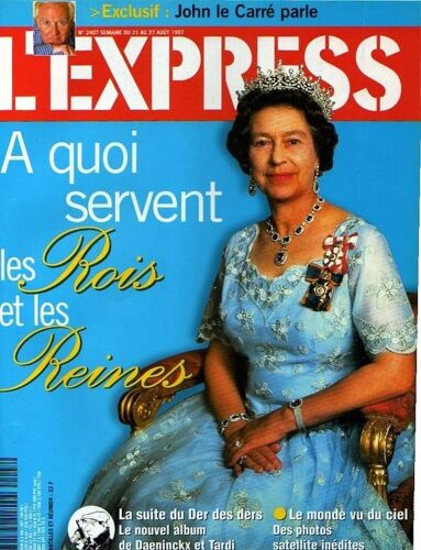 L'express  N° 2407 : A Quoi Servent Les Rois Et Les Reines ? Semaine Du 21 Au 27 Août 1997