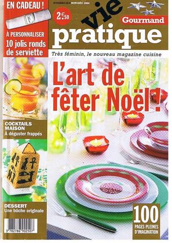 Vie Pratique Gourmand N° 48 : L'art De Fêter Noël