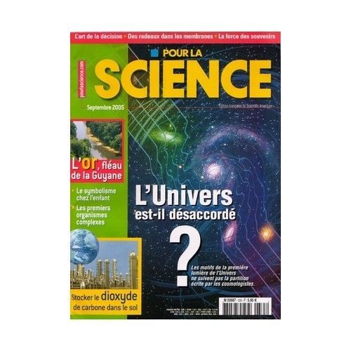 Pour La Science N° 335 : L'univers Est-Il Désaccordé?