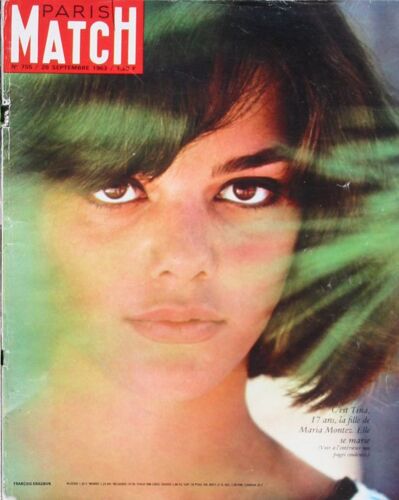 Paris Match N°755 Du 28-09-1963