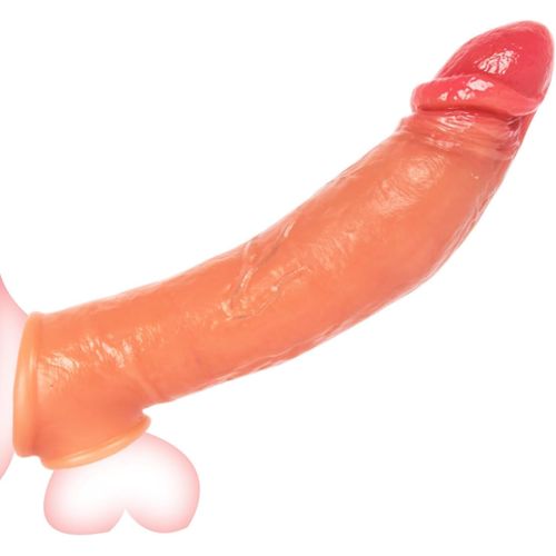 Jgd-Manchon De Pénis En Silicone, Gaine D'insertion Érectile Pour Agrandissement Du Pénis, Masturbateurs Masculins Sex Toy Homme Pour Renforcer L'érection Et Augmenter La Taille