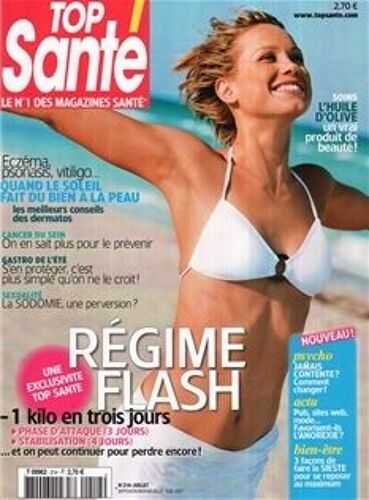 Top Sante  N° 214 : Regime Flash