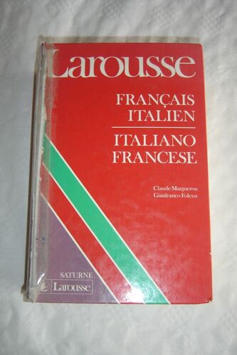 Dictionnaire Français-Italien, Italien-Français