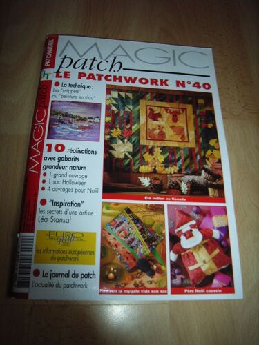 Magic Patch  N° 40 : Les Snippets Ou Peinture Sur Tissus