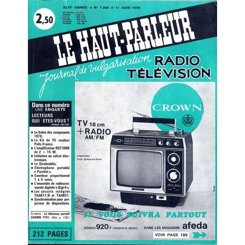 Le Haut Parleur N° 1264