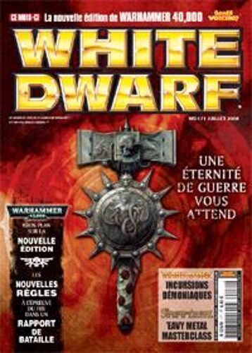 White Dwarf  N° 171 : Warhammer 40000 Nouvelle Édition, Les Nouvelles Régles, Warhammer Incursion Demoniaque