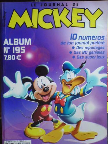 Le Journal De Mickey, Album N° 195 Le Journal De Mickey, Album N° 195