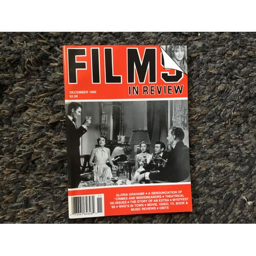 Films In Review 12 / Jack Palance , Joan Crawford , Bruce Bennett Cover (1952)