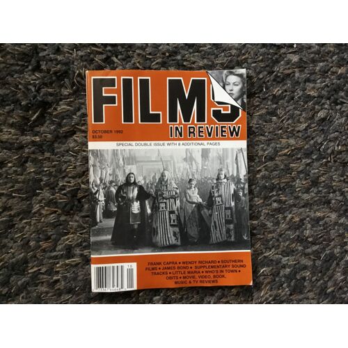 Films In Review 9 / Gérard Depardieu , Sigourney Weaver And Fernando Rey Cover