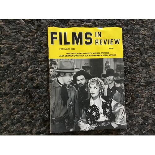 Films In Review 2 / James Stewart And Marlène Dietrich Cover (1939)
