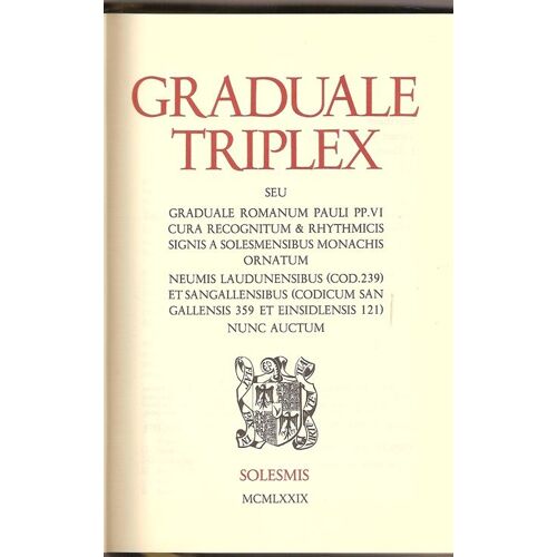 Graduale Triplex