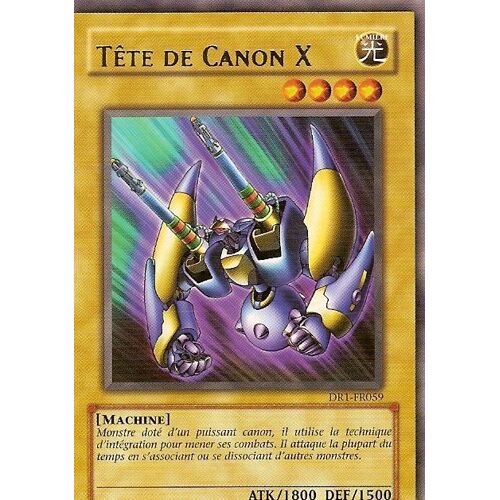 Tête De Canon X-Vf-Dr1-Fr059-Titre En Brillant