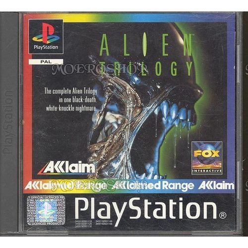 Alien Trilogy Acclaimed Range - Playstation - Pal Ps1